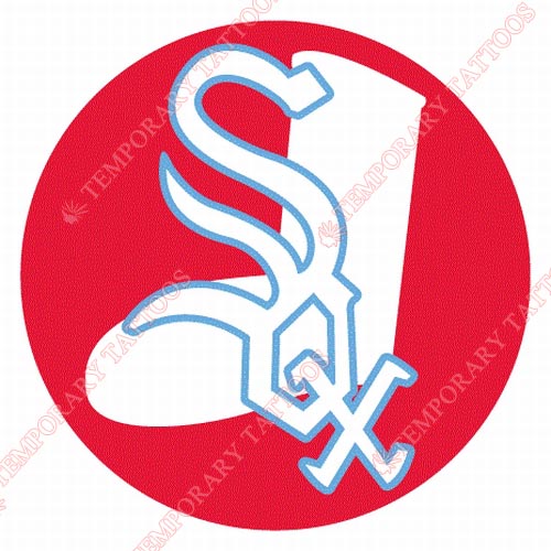 Chicago White Sox Customize Temporary Tattoos Stickers NO.1498